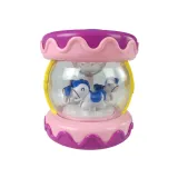 Interaktywna zabawka muzyczna dla maluchów w kolorze różowym