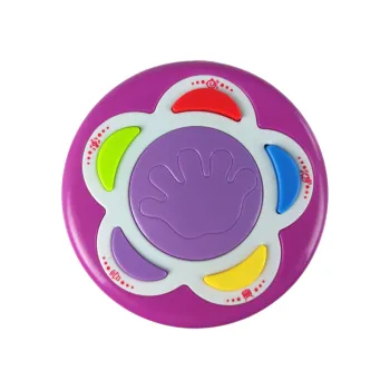 Bębenek dla dzieci z odgłosami zwierząt i funkcją karuzeli