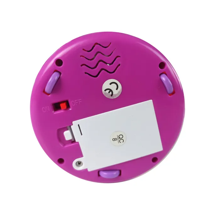 Kolorowy bębenek edukacyjny z dźwiękami i światłami