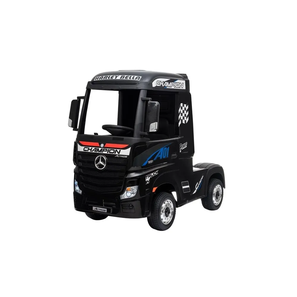 Auto na Akumulator Mercedes Actros Czarny Lakierowany MP4