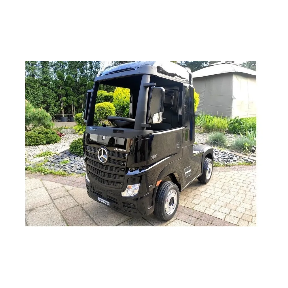 Auto na Akumulator Mercedes Actros Czarny Lakierowany MP4