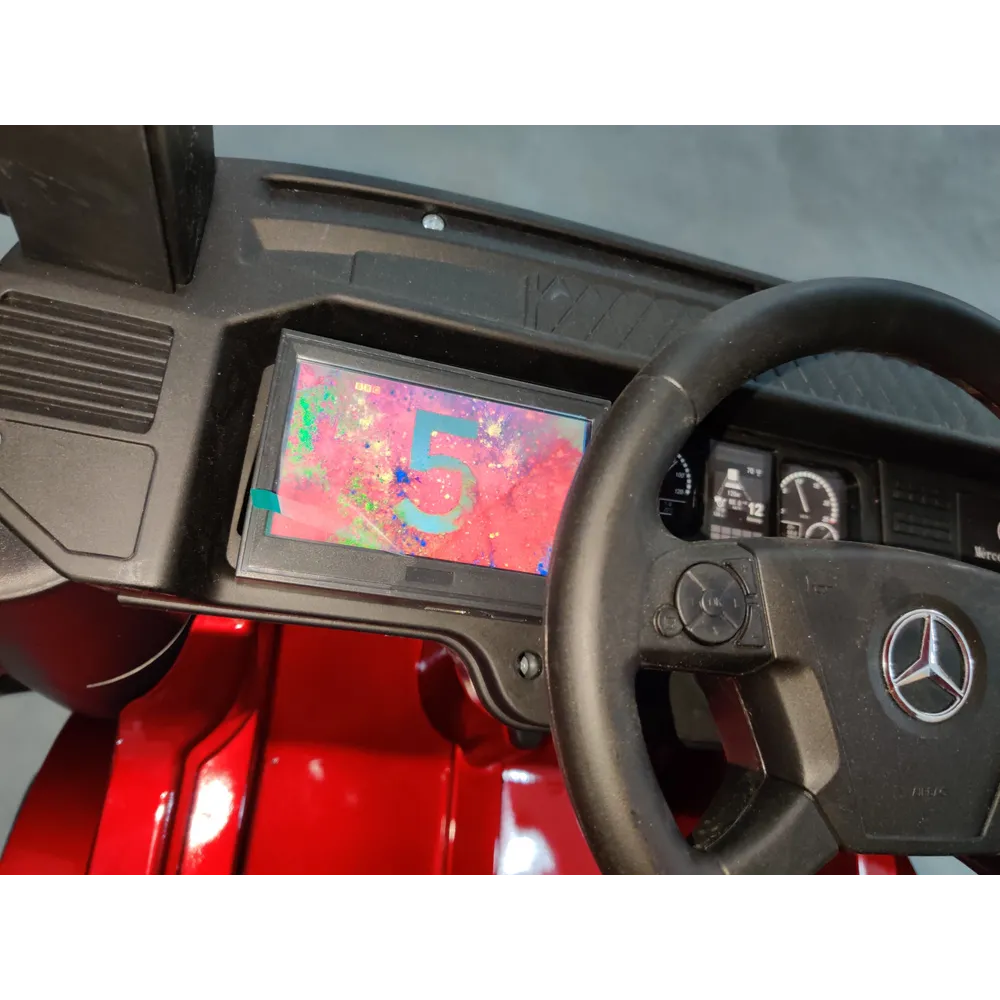 Auto na Akumulator Mercedes Actros Czarny Lakierowany MP4