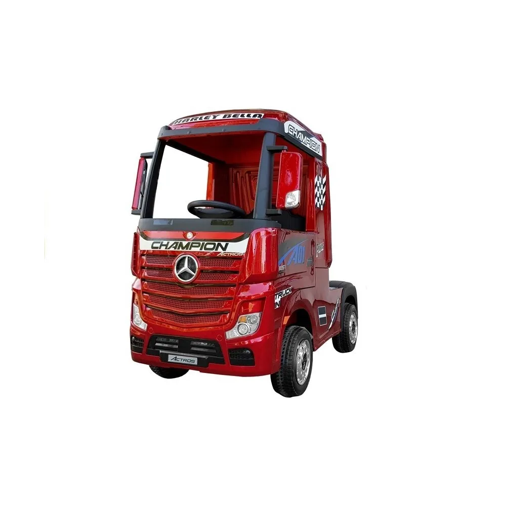 Auto na Akumulator Mercedes Actros Czerwony Lakierowany MP4