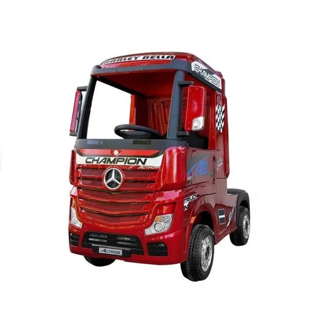 Auto na Akumulator Mercedes Actros Czerwony Lakierowany MP4