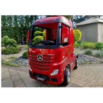 Auto na Akumulator Mercedes Actros Czerwony Lakierowany MP4