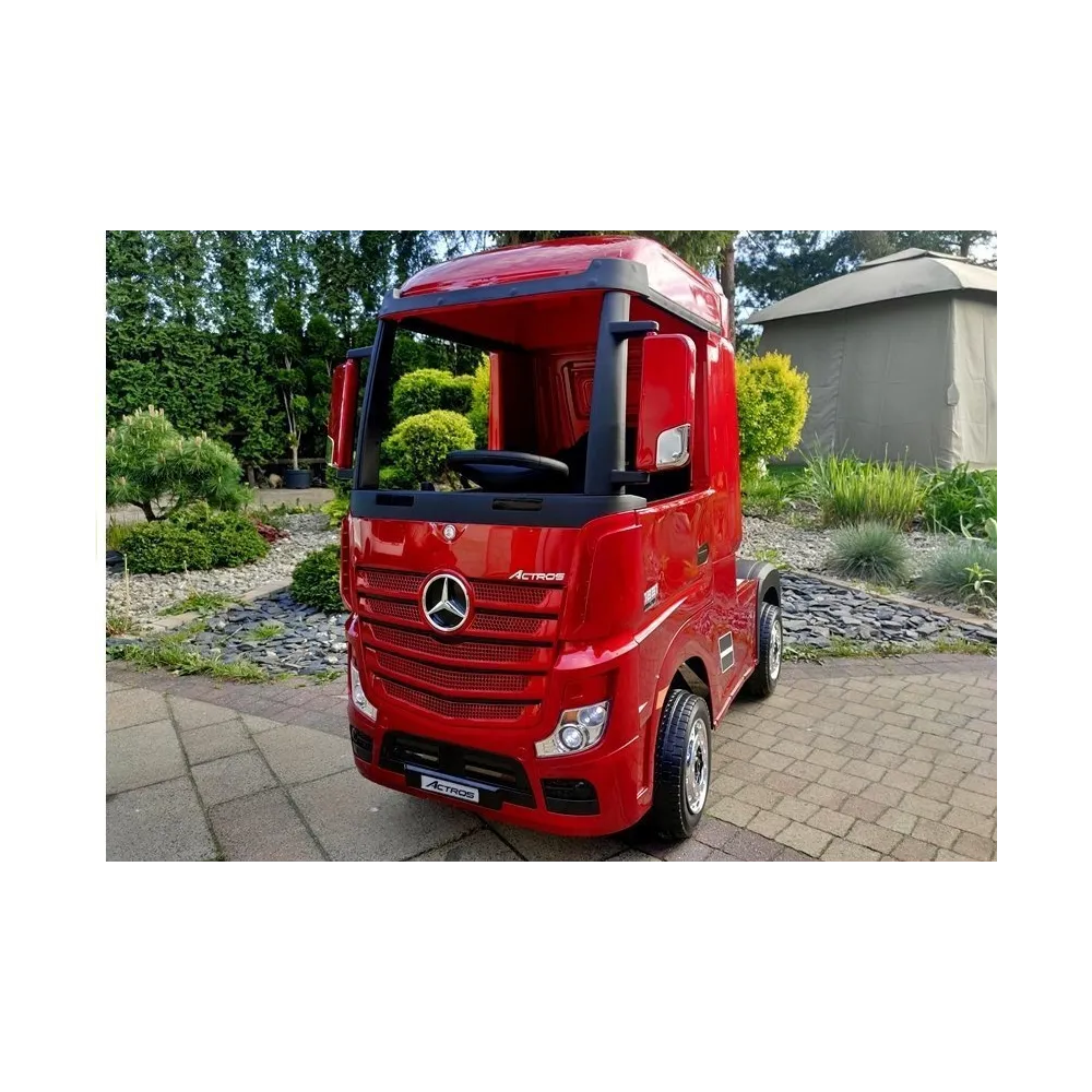Auto na Akumulator Mercedes Actros Czerwony Lakierowany MP4