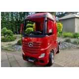 Auto na Akumulator Mercedes Actros Czerwony Lakierowany MP4