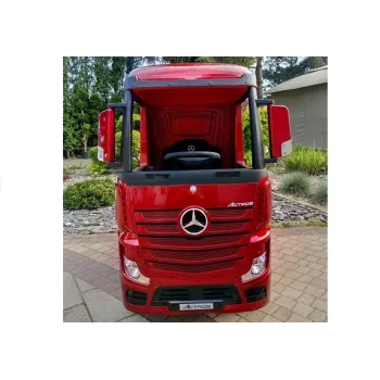 Auto na Akumulator Mercedes Actros Czerwony Lakierowany MP4