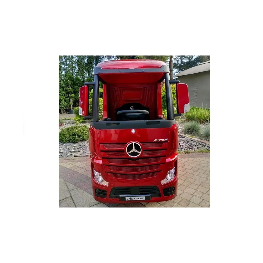 Auto na Akumulator Mercedes Actros Czerwony Lakierowany MP4