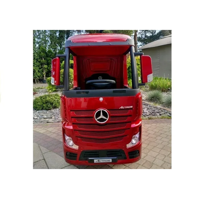 Auto na Akumulator Mercedes Actros Czerwony Lakierowany MP4