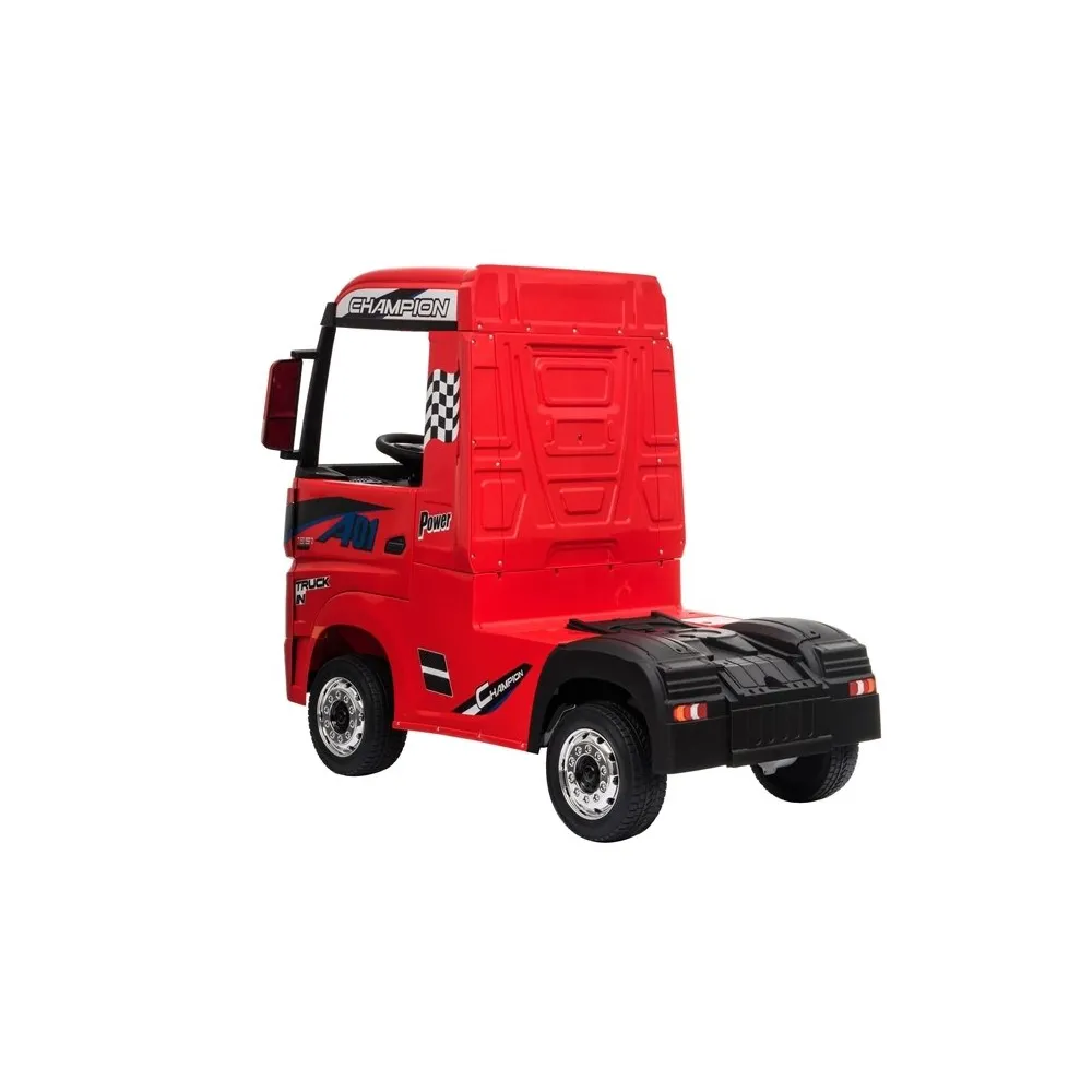 Auto na Akumulator Mercedes Actros Czerwony Lakierowany MP4