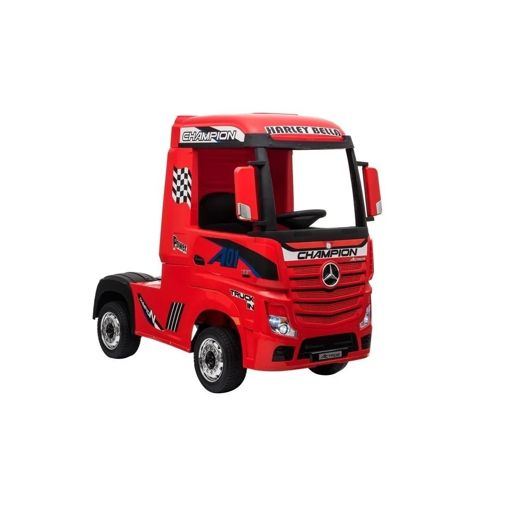 Auto na Akumulator Mercedes Actros Czerwony Lakierowany MP4