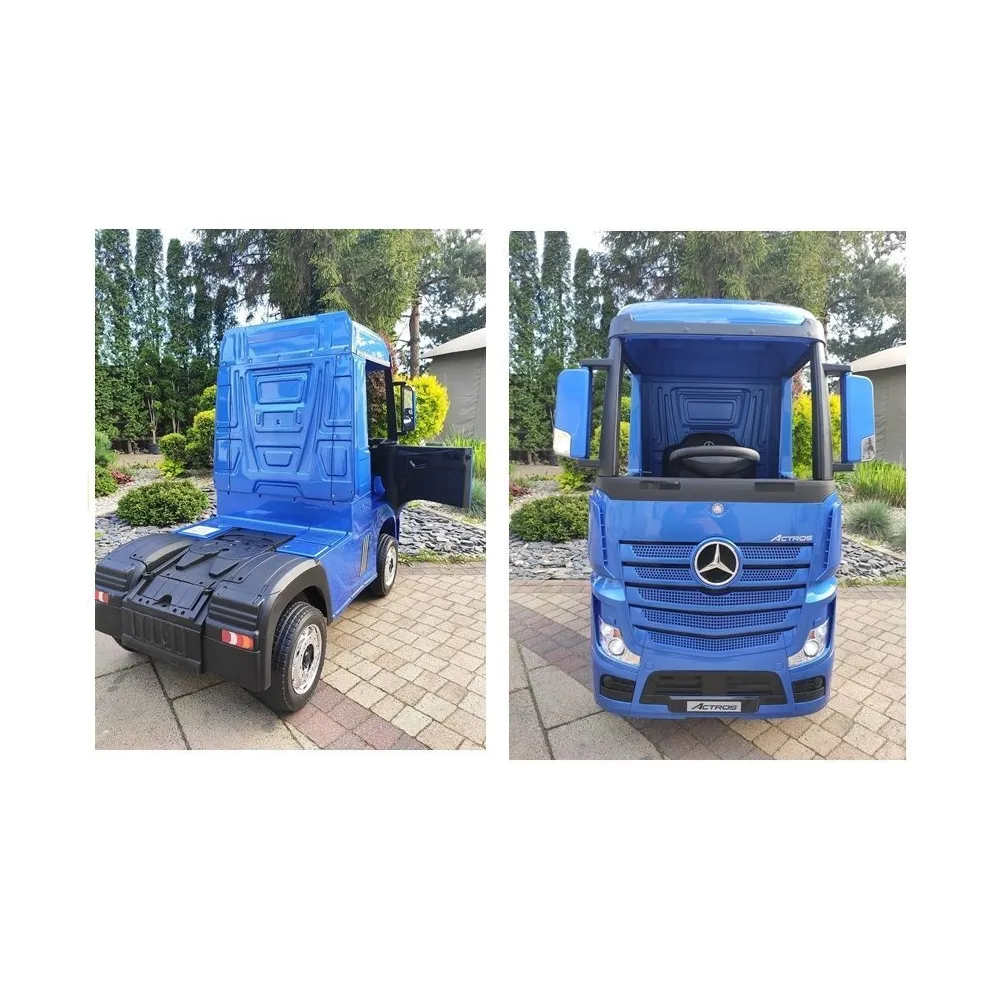 Auto na Akumulator Mercedes Actros Niebieski Lakierowany MP4
