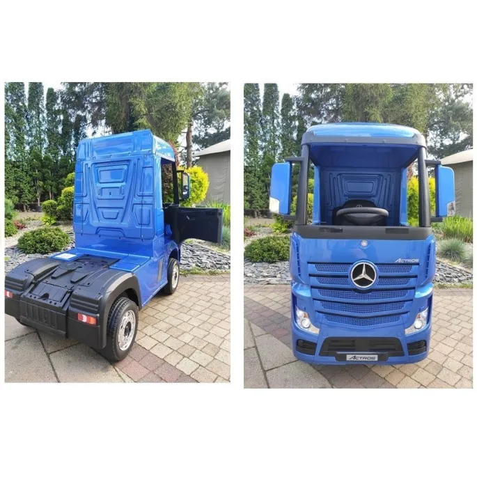 Auto na Akumulator Mercedes Actros Niebieski Lakierowany MP4