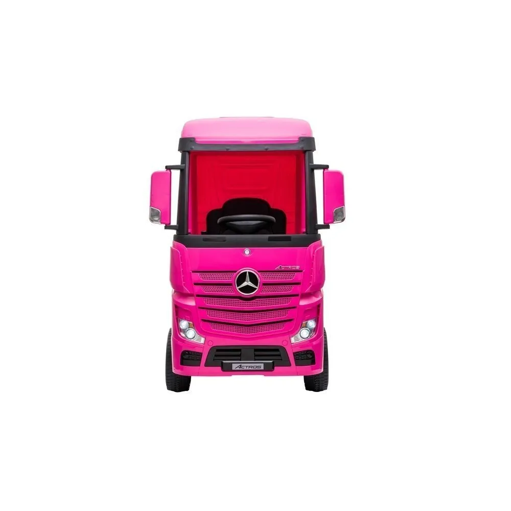 Auto Na Akumulator Mercedes Actros Różowy 4x4