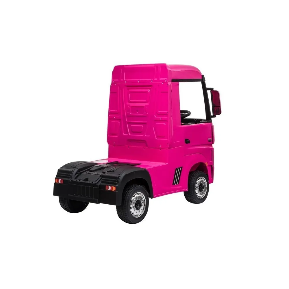 Auto Na Akumulator Mercedes Actros Różowy 4x4