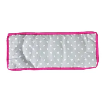 Wytrzymały i lekki wózek dla lalek Alice w gwiazdki do zabawy w domu i na spacerze