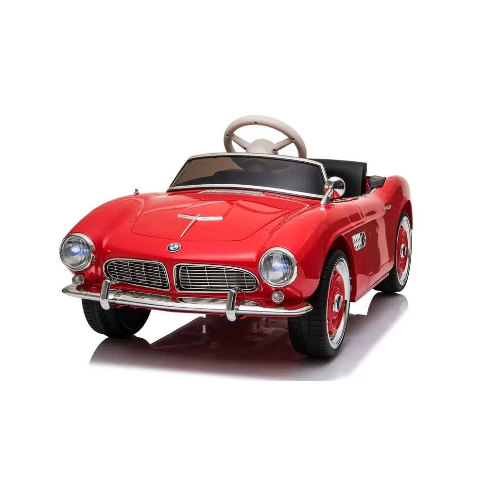 Auto na Akumulator BMW Retro Czerwone Lakierowane