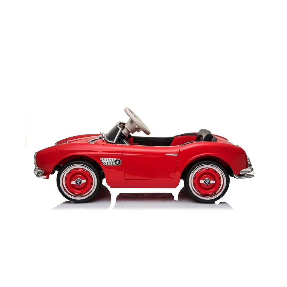 Auto na Akumulator BMW Retro Czerwone Lakierowane