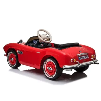Auto na Akumulator BMW Retro Czerwone Lakierowane