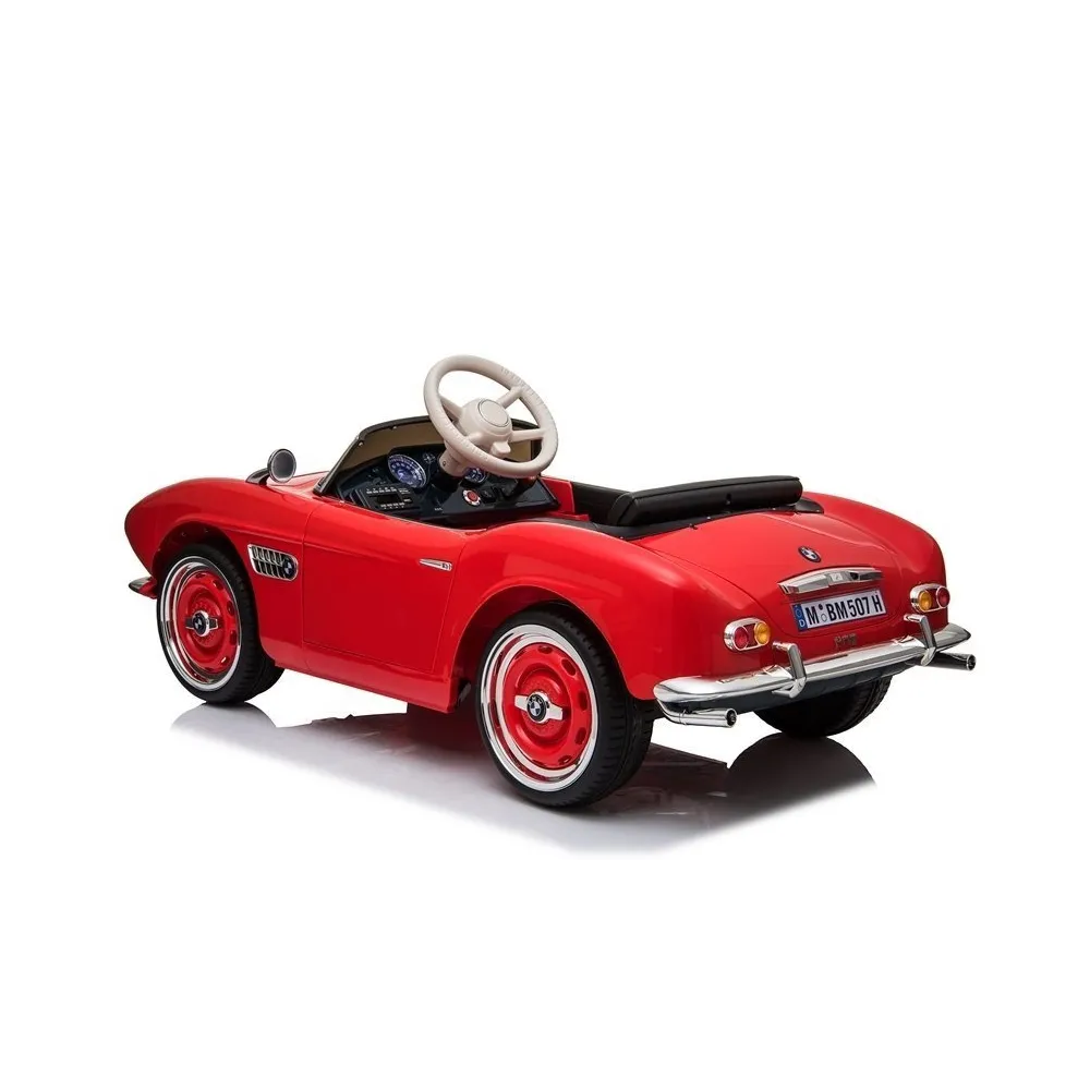 Auto na Akumulator BMW Retro Czerwone Lakierowane