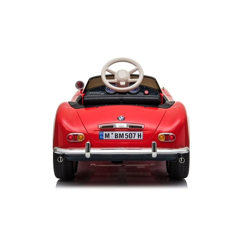 Auto na Akumulator BMW Retro Czerwone Lakierowane
