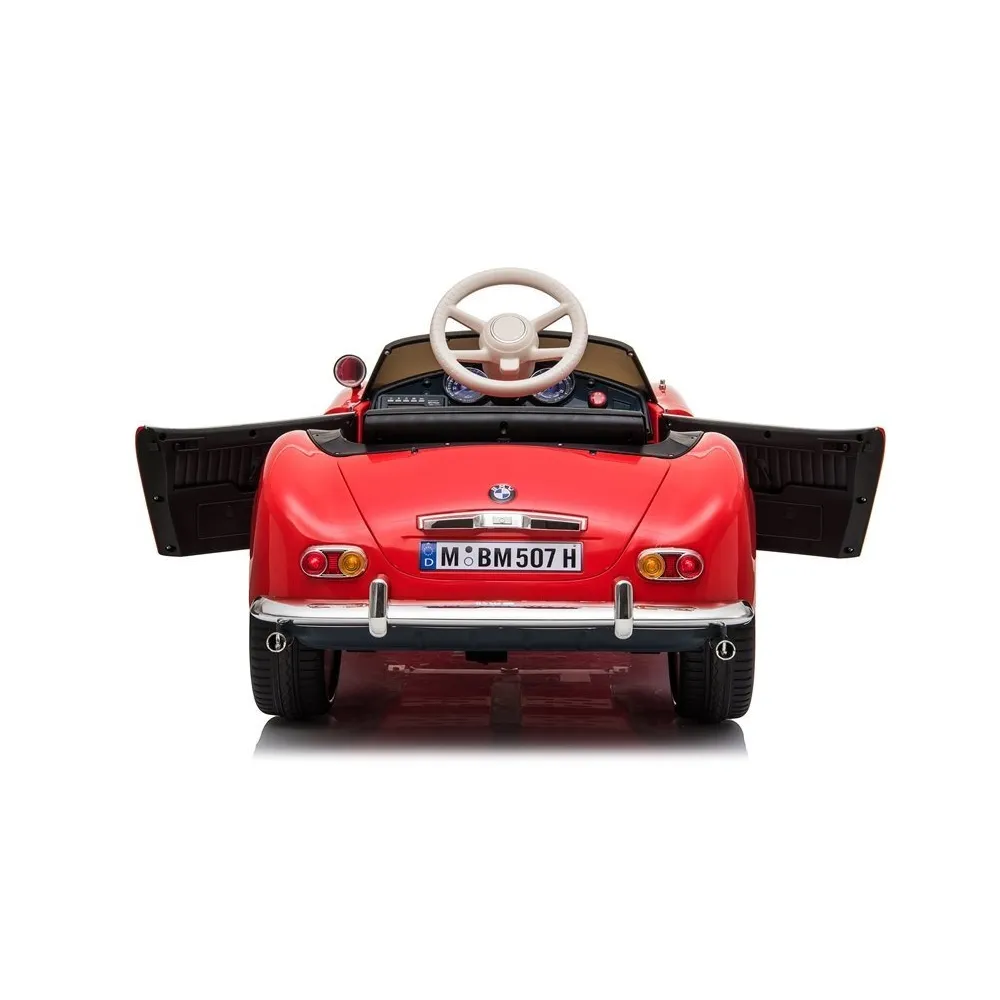 Auto na Akumulator BMW Retro Czerwone Lakierowane