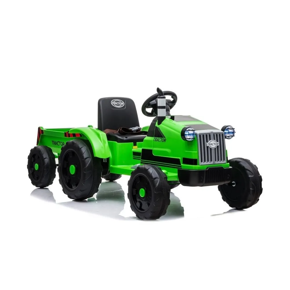 Traktor na Akumulator z Przyczepą CH9959 Zielony