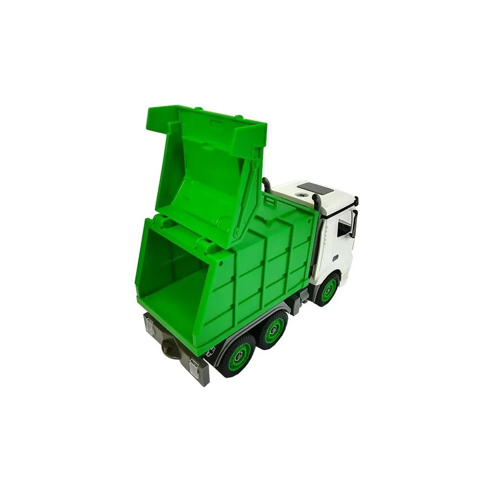 Kreatywna zabawka konstrukcyjna – śmieciarka do składania