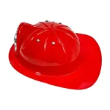 Zestaw Strażacki Kask Gaśnica Toporek Maska Łom Akcesoria Czerwony