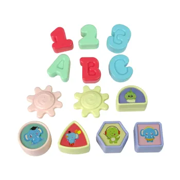 Interaktywny Sorter z Telefonem Nauka Kształtów Liczb Pianinko