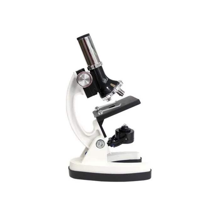 Kolorowy mikroskop dziecięcy do obserwacji przyrody i tkanin