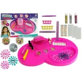 Zestaw kosmetyczki do paznokci dla dzieci z suszarką i lakierami do malowania