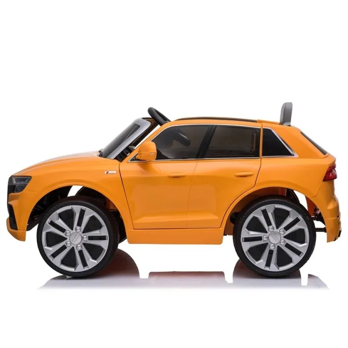 Auto na Akumulator Audi Q8 JJ2066 Żółty Lakierowany