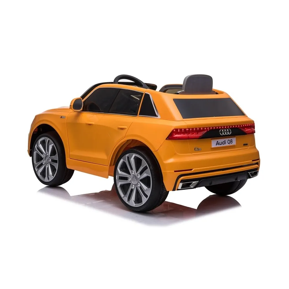Auto na Akumulator Audi Q8 JJ2066 Żółty Lakierowany