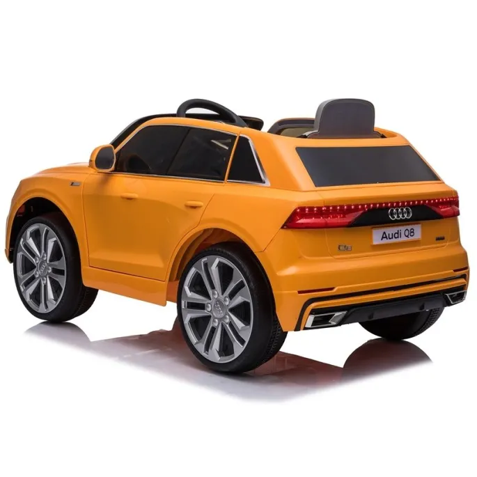 Auto na Akumulator Audi Q8 JJ2066 Żółty Lakierowany