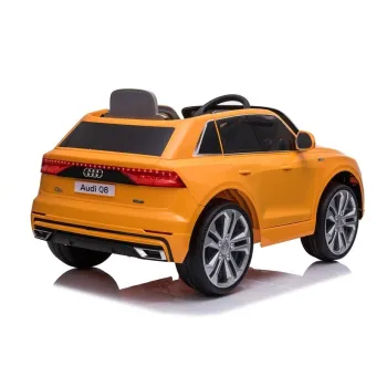 Auto na Akumulator Audi Q8 JJ2066 Żółty Lakierowany