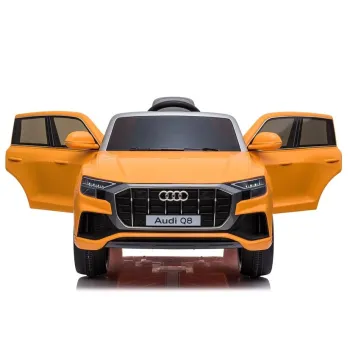 Auto na Akumulator Audi Q8 JJ2066 Żółty Lakierowany