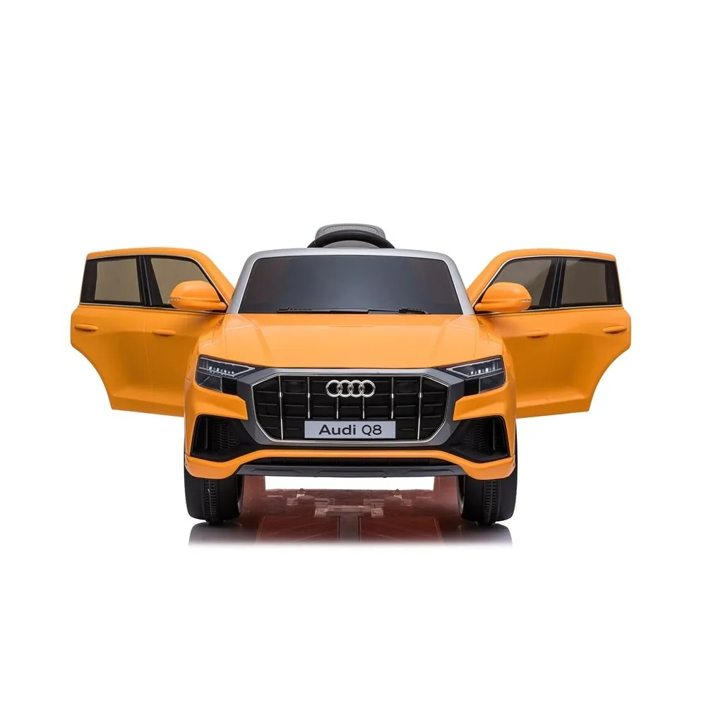 Auto na Akumulator Audi Q8 JJ2066 Żółty Lakierowany