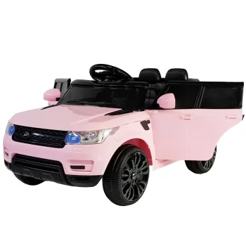Auto na akumulator HL1638 Różowy