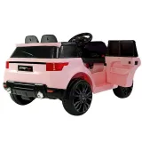 Auto na akumulator HL1638 Różowy