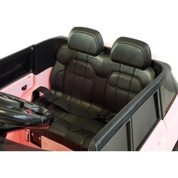 Auto na akumulator HL1638 Różowy