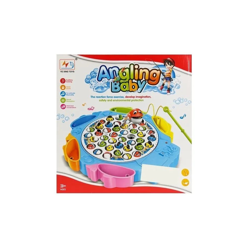 Bezpieczna gra rodzinna łowienie rybek z certyfikatem CE na prezent