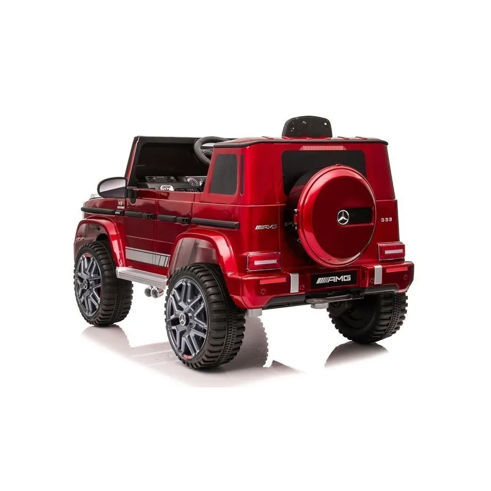 Auto na akumulator Mercedes G63 Czerwony Lakier BBH-002