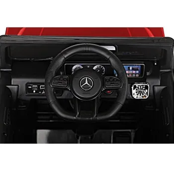 Auto na akumulator Mercedes G63 Czerwony Lakier BBH-002