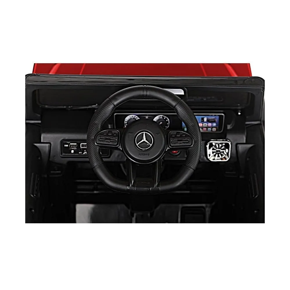 Auto na akumulator Mercedes G63 Czerwony Lakier BBH-002