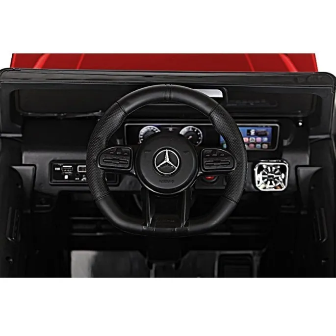 Auto na akumulator Mercedes G63 Czerwony Lakier BBH-002