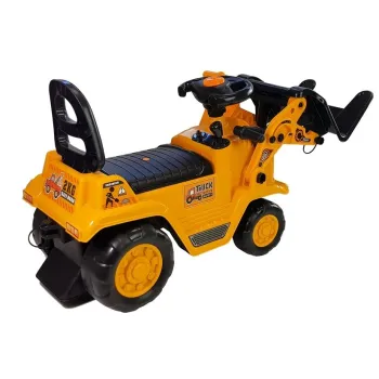 Jeździk Dla Malucha Wózek Widłowy Podnośnik Ruchome Elementy Żółty