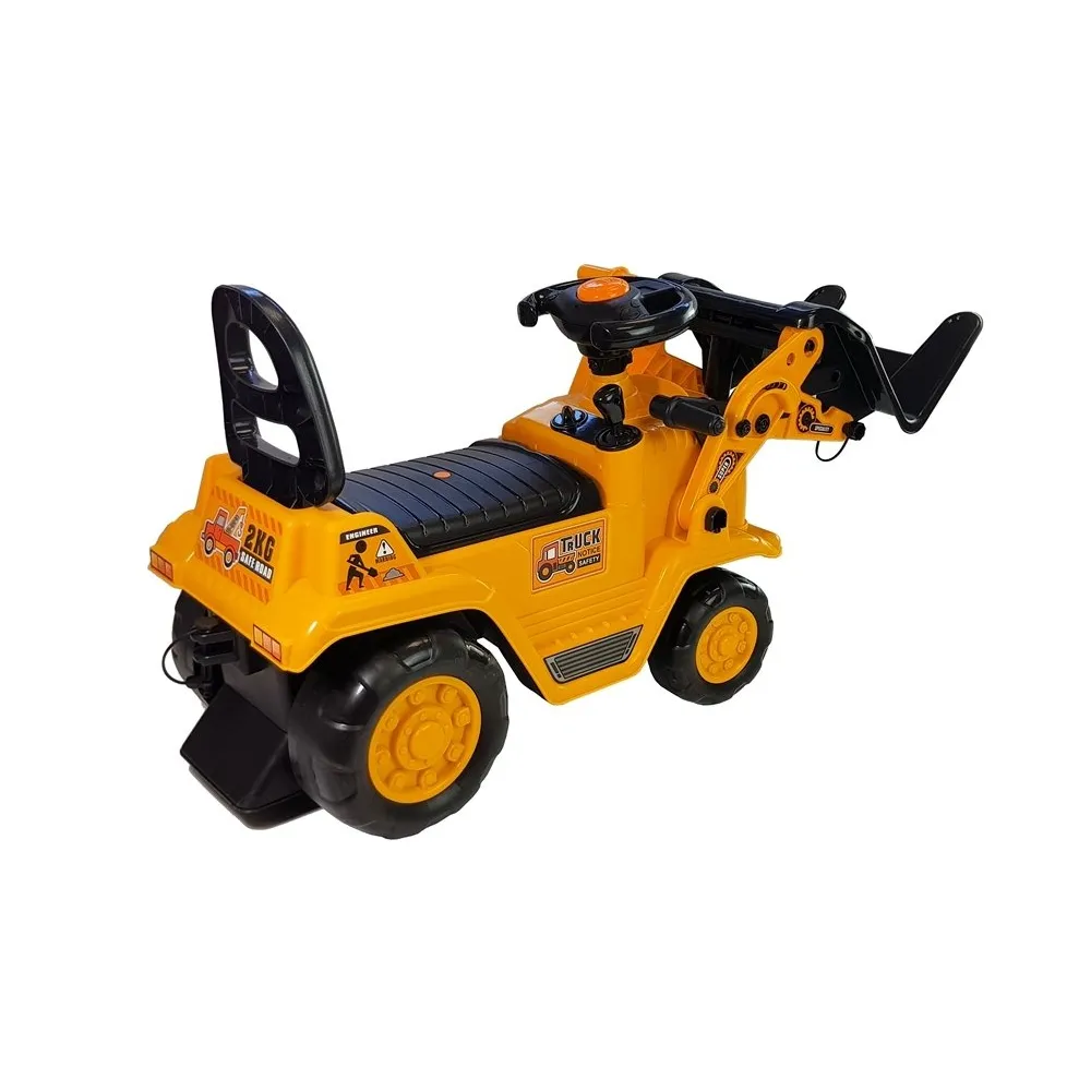 Dziecięcy jeździk podnośnik z ruchomymi elementami bocznymi