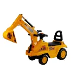 Jeździk z funkcją nocnika i podnoszonym siedziskiem, widok z boku